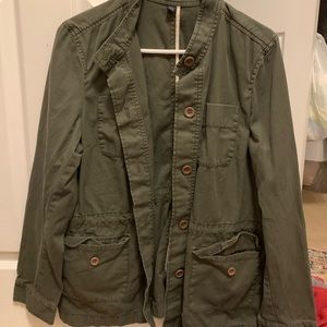 Lands End Green Jacket